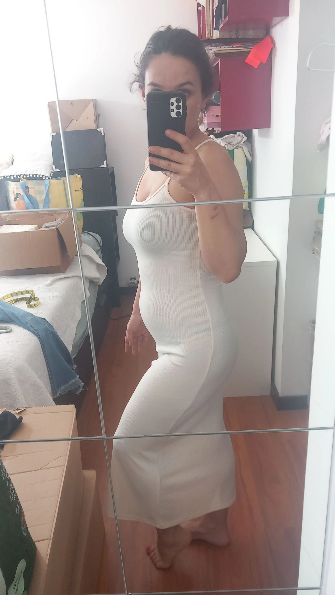 Robe longue côtelée Lili Sidonio neuve avec étiquette | Vestido comprido Novo – photo 8